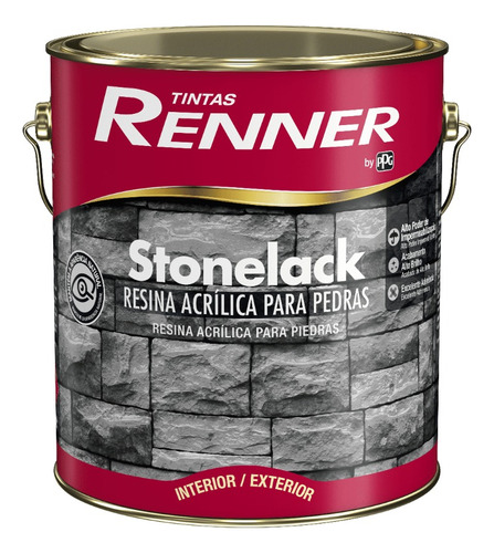 Verniz Stonelack Para Pedras 3,6l Renner