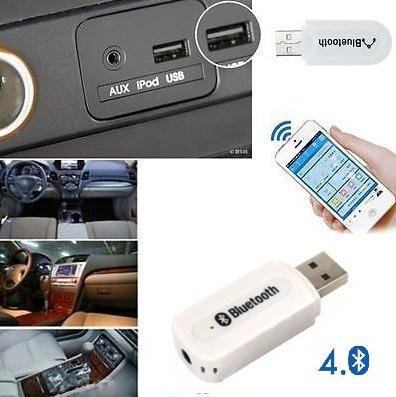 Receptor Bluetooth Usb 4.0 Para Auto Radio Equipo De Sonido