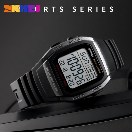 Reloj Electrónico Impermeable Led Digital Skmei