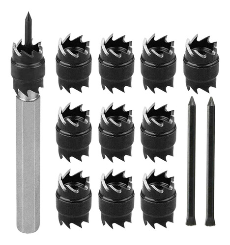Juego De Cortadores De Soldadura Por Puntos Hss, 13pcs