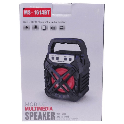 Mini Parlante Bluetooth Con Radio Fm - 1614bt