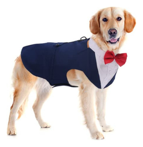 Traje De Esmoquin Para Perro, Camisa Formal De Boda, Disfraz