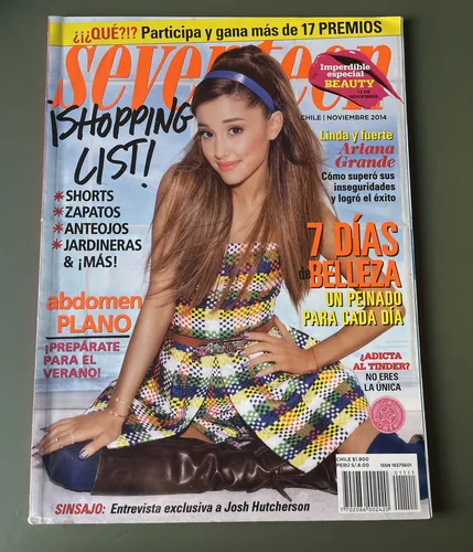Revista Seventeen Ariana Grande (Usado)