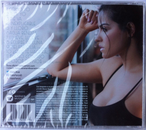 Maite Perroni. Eclipse De Luna. Cd Original, Nuevo