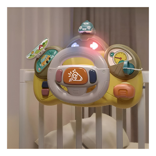 Juguete Didáctico Volante Multifuncional Para Bebés