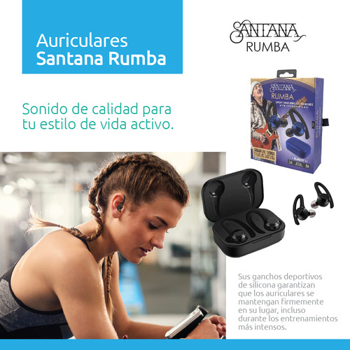 Auriculares Portatil Santana Rumba By Carlos Santana