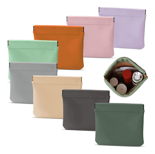 Mini Multifunctional Storage Bag, Lambskin Pocket Cosmetic