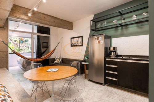 Apartamento Com 1 Dormitório(s) Localizado(a) No Bairro Pinheiros Em São Paulo / São Paulo - 18528:927178