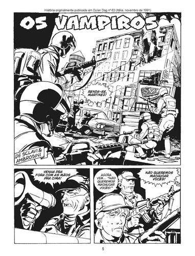 Dylan Dog - volume 23: Os vampiros, de Sclavi, Tiziano. Dylan Dog (23), vol. 23. Editorial Mythos, capa mole em português, 2021