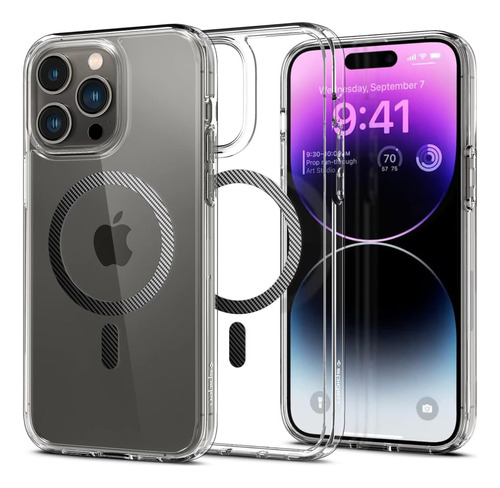 Case Spigen Ultra Hybrid Magsafe iPhone 14 Pro Max - Carbon