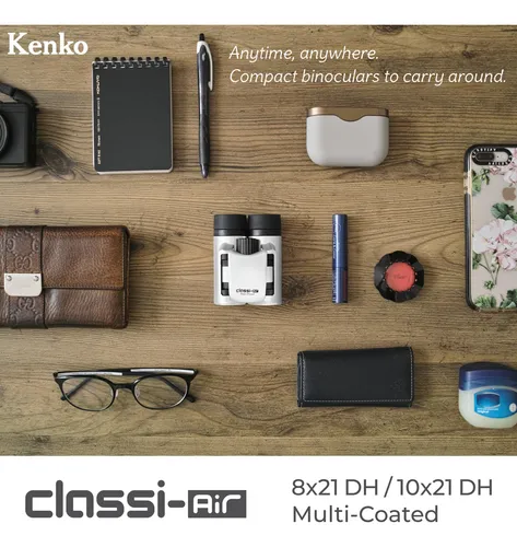 Prisma De Techo Kenko Classi-air De 8 X 21 Dh, Color Blanco