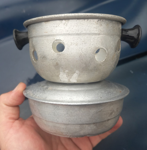 Antiguo Calentador A Alcohol De Aluminio (Usado)