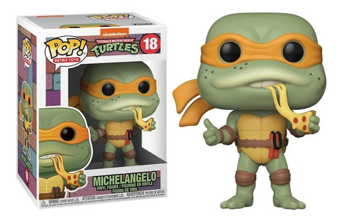 Imagen 2 de 3 de Figuras Coleccionables Funko Pop Michllangelo