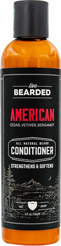 Live Bearded: Acondicionador Para Barba - American - Acondic