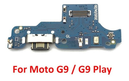 Flex Puerto De Carga Mic Para Motorola Moto G9 / G9 Play
