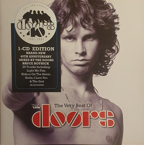 Cd The Doors - The Very Best Of - 40th Anniversary - Naciona