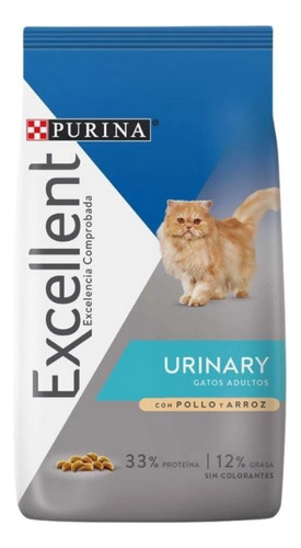 Excellent Urinary Alimento Seco Para Gato Adulto 7.5kg