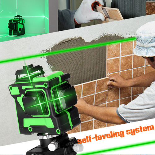 Q Herramienta De Nivel Láser Multifuncional 3d 12 Líneas