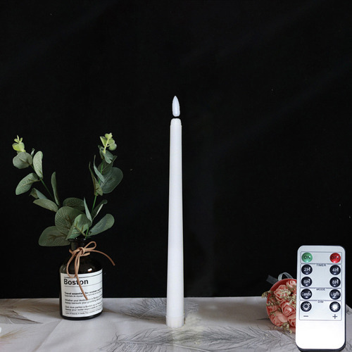 Luz De Velas Cónicas Sin Llama Led, Candelabro Led Con Pilas
