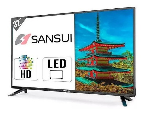 Pantalla Smart Tv  Led Sansui 32'' Smx3218sm 1 Año Garantia