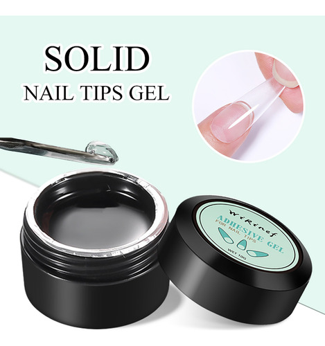 Gel Adhesivo Sólido Para Uñas Postizas