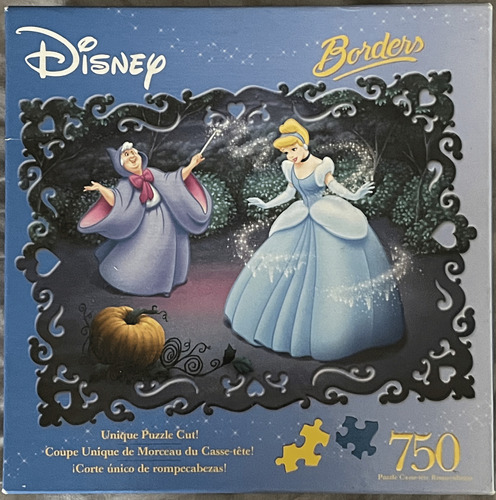  Rompecabezas Disney Borders Cenicienta 750 Piezas