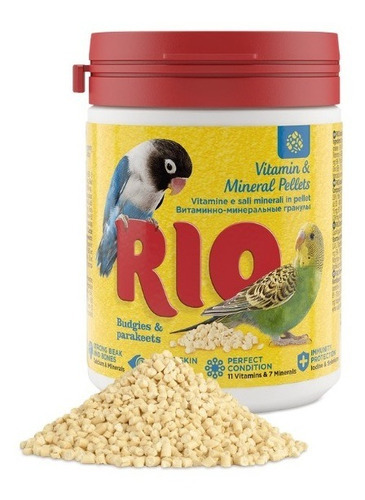 Croqueta Vitaminas+minerales Para Periquitos Y Pericos 120gr