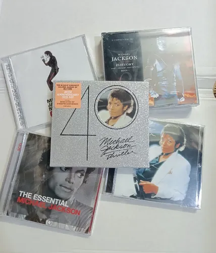 Colección De Cds Michael Jackson Edición 40 Años Nuevo | MercadoLivre