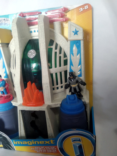 Superman Y Batman Salon De Liga De La Justicia Imaginext