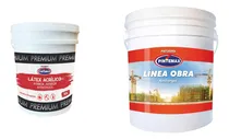 Comprar Pintura Latex I-e Premium 20 Lts + Sellador Pigmentado 20lts Acabado Mate Color Blanco