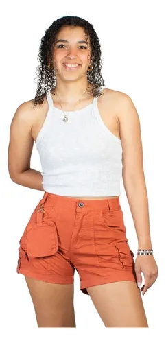 Short de gabardina hotsell