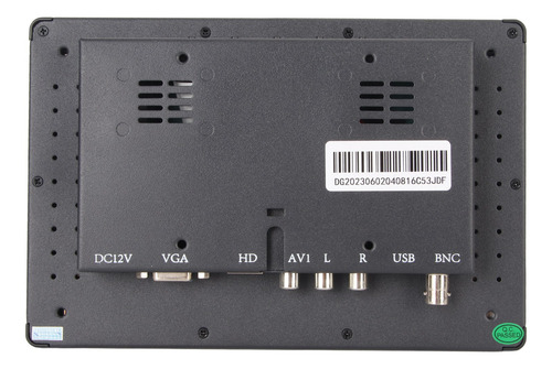 Monitor De Pantalla Táctil De 8 Pulgadas Con Pantalla Ancha