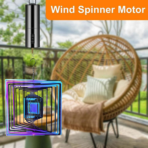 Motor Giratorio De Viento, Pantalla Colgante, Motor De 4 Pie