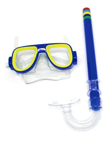 Acessório Para Piscina Kit Mergulho Máscara+snorkel