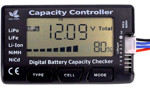 Fpvking Rc Cellmeter-7 controlador Digital Tester Para Capa