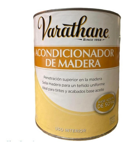 Sellador Acondicionador De Madera Varathane X 1 Gal