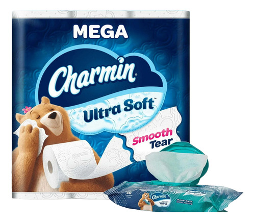 Charmin Ultra Soft Papel Higiénico 12 Mega Rollos