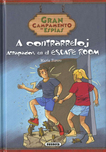 A Contrarreloj. Atrapados En El Escape Room, De Forero Calderon, Maria. Editorial Susaeta, Tapa Dura En Español