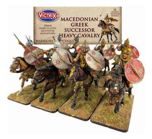 Caixa 12 Miniatura Successor Heavy Cavalry Victrix Greeks