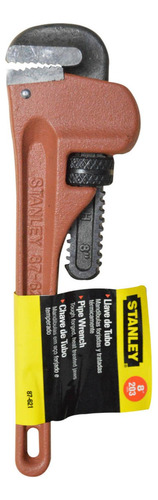 Llave Tubo Profesional Stanley #8 (87-621)