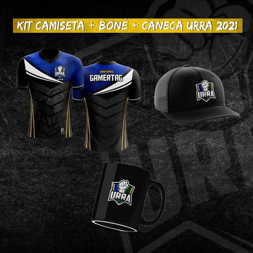 Kit Camiseta + Boné + Caneca Urra 2021