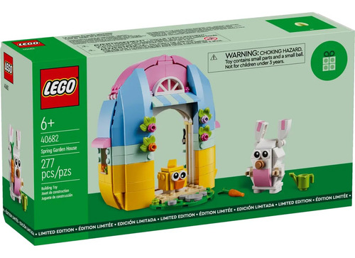 Juguete Lego Spring Garden House 40682 Con Conejo Y Pollito