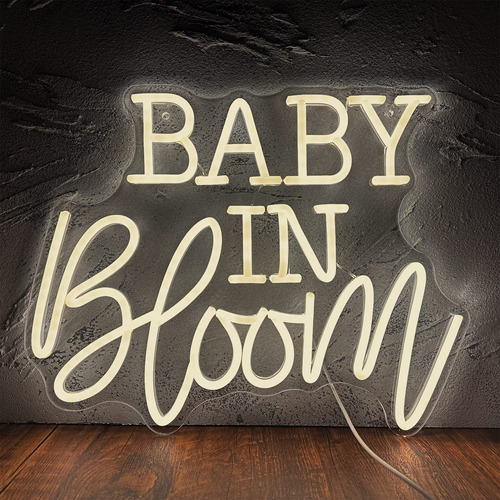 Letrero De Neon Con Luz Led Para Baby Shower, Decoracion De