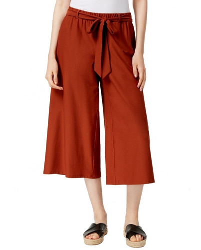 Pantalón Capri De Pierna Ancha Marca Eileen Fisher Talla Xs