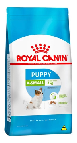 Alimento Royal Canin Size Health Nutrition X-Small para cachorros, minimezcla de sabores en una bolsa de 2,5 kg