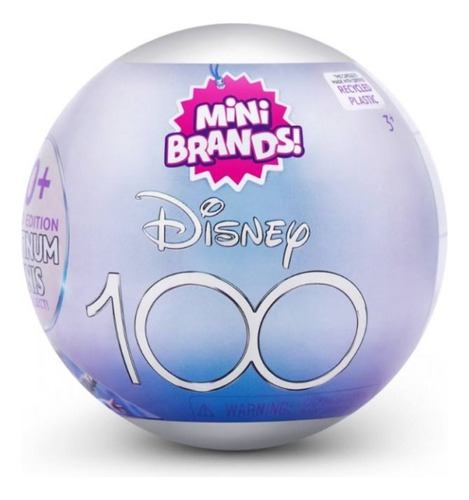 Mini Brands Capsula Disney 100 Platinum 5 Sorpresas