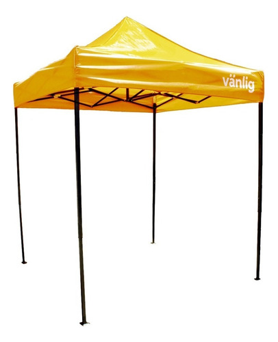 Carpa Toldo Plegable 2x2 Reforzado Impermeable Jardín 2 X 2 Color Amarillo