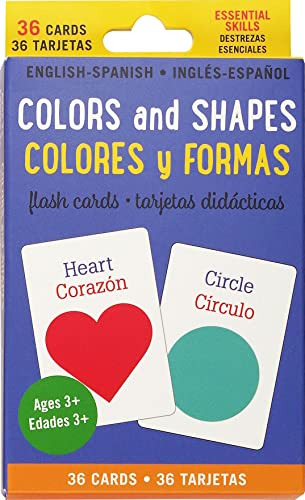 Book : Bilingual Flash Cards - Colors And Shapes (english A