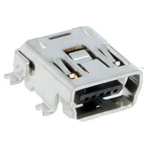 Conector Mini Usb 5p Hembra Smd 7.5*9mm  Pack 10