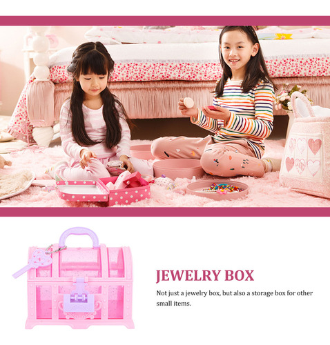 Collares Para Niñas Adolescentes, Caja De Maquillaje Treasur